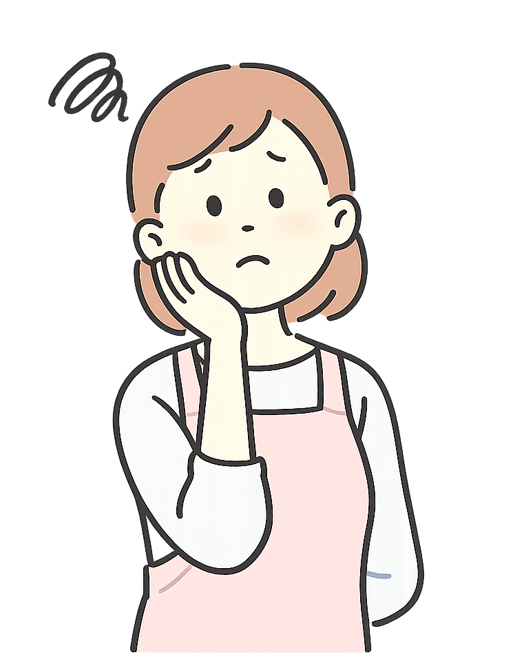 悩む女性